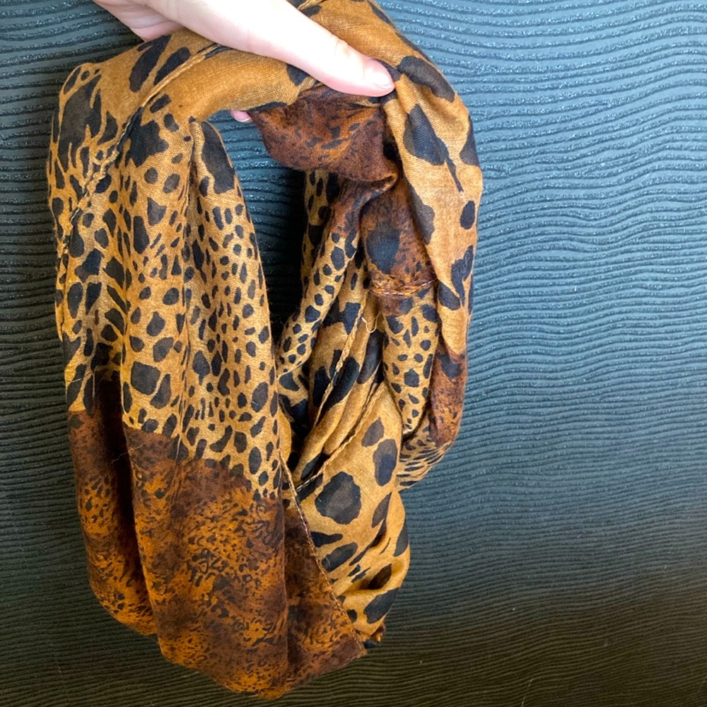 Cheetah Print Scarf